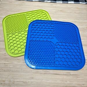 Lick Mat for Dogs and Cats (Set of 2) - New in pack